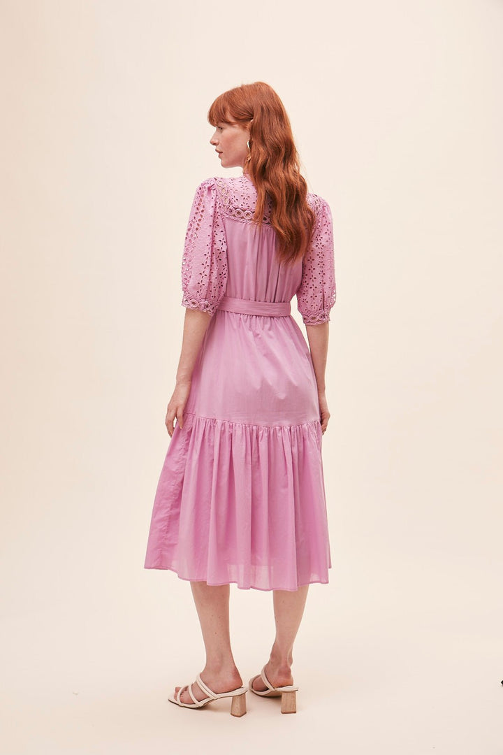 Carla Dress Mauve | Kjoler | Smuk - Dameklær på nett