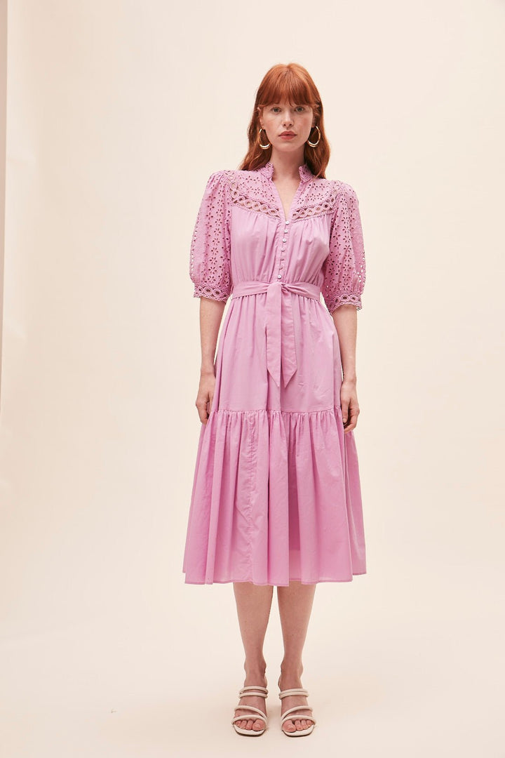 Carla Dress Mauve | Kjoler | Smuk - Dameklær på nett