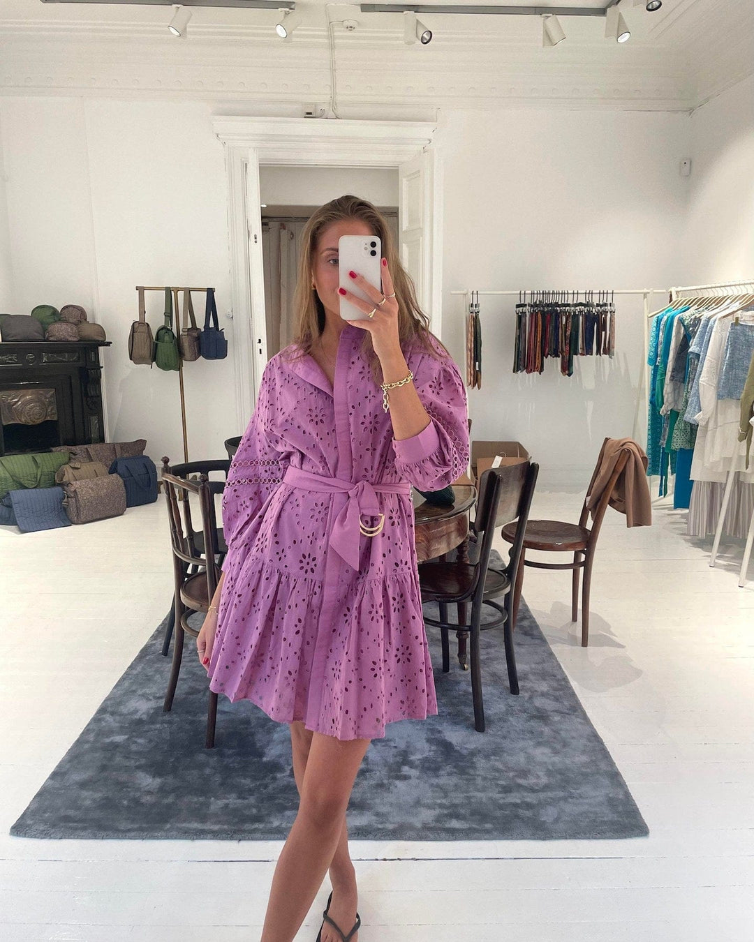 Carlota Dress Mauve | Kjoler | Smuk - Dameklær på nett