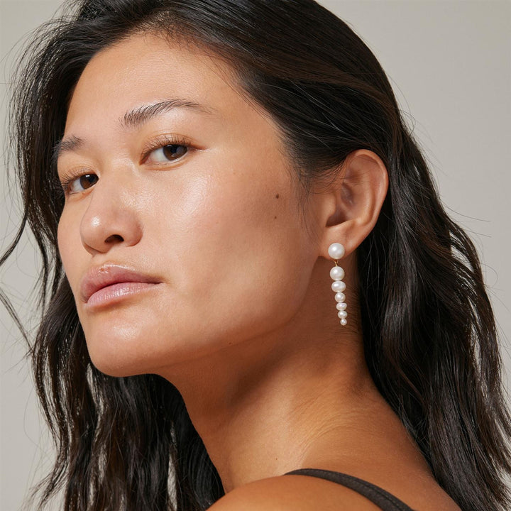 Carmen Earrings Pearls | Accessories | Smuk - Dameklær på nett
