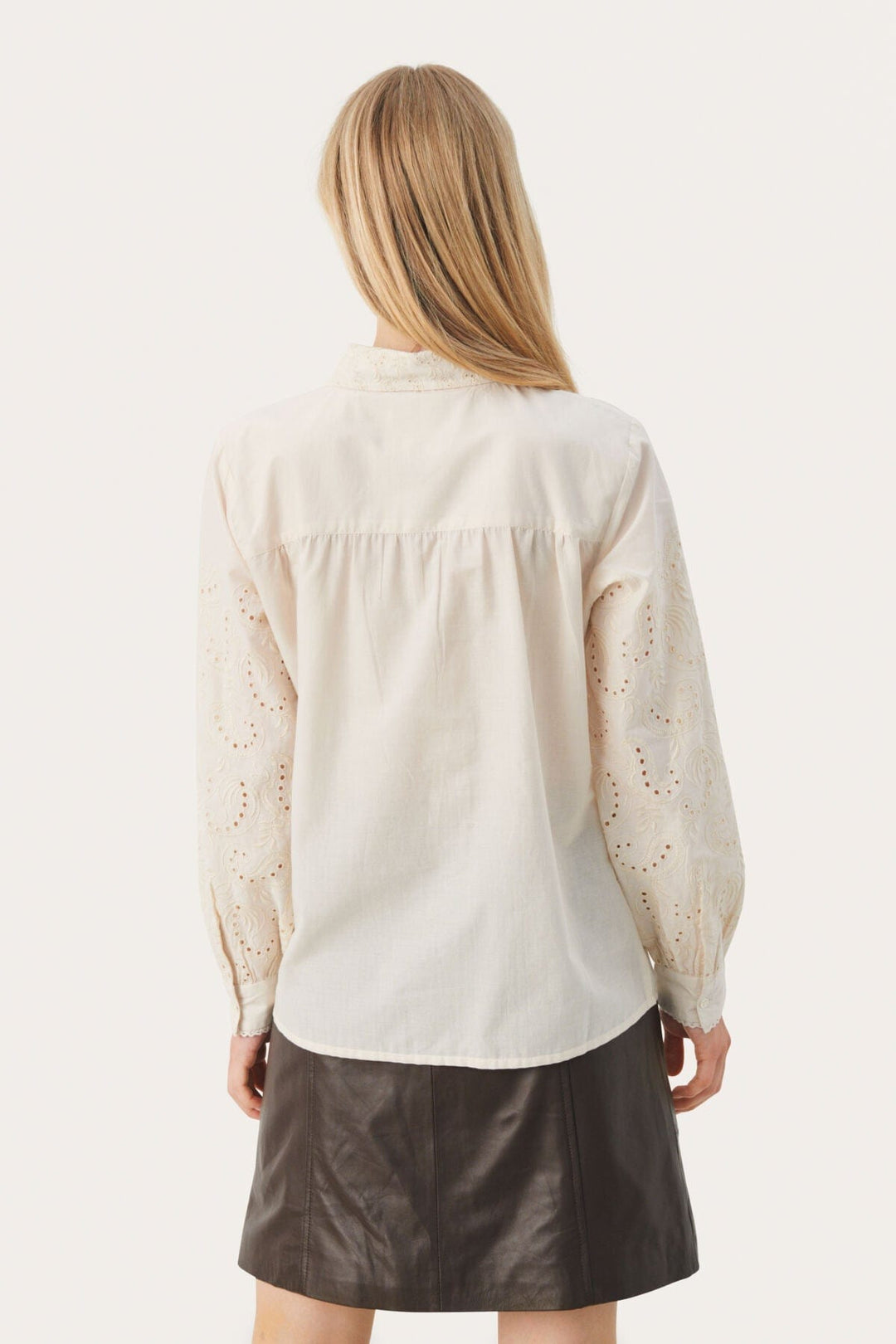 Carolepw Shirt Whitecap Gray | Skjorter og bluser | Smuk - Dameklær på nett