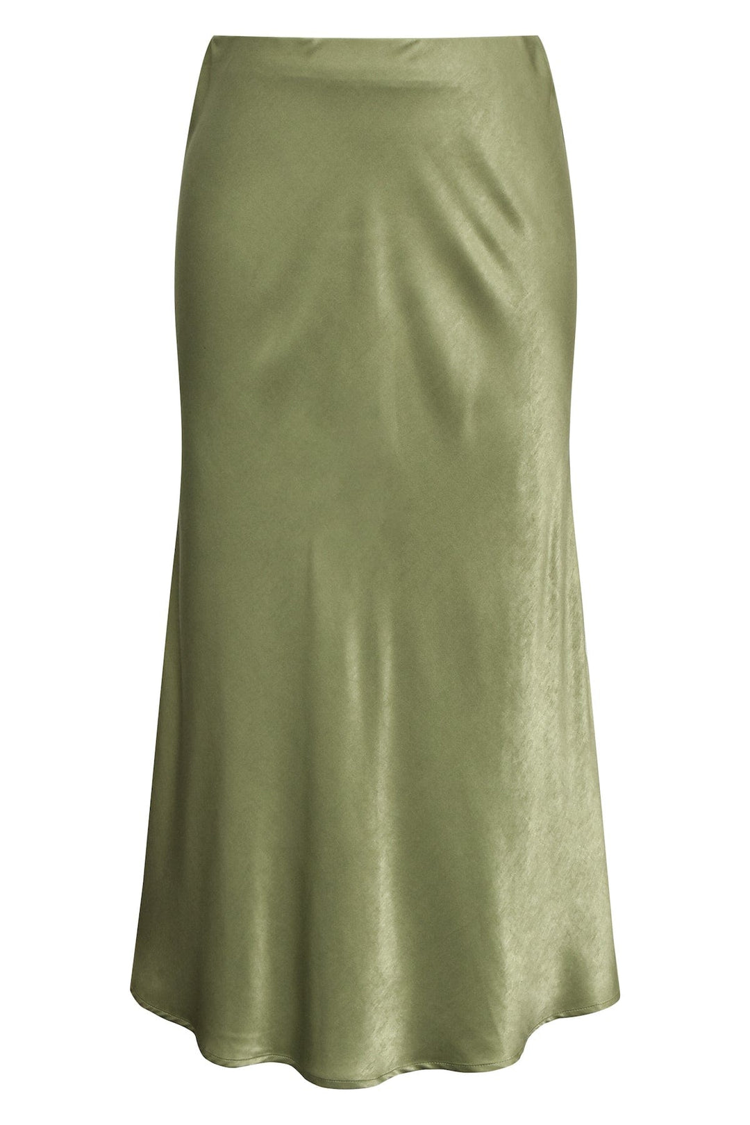 Carry Sateen Skirt Dusty Green | Skjørt | Smuk - Dameklær på nett