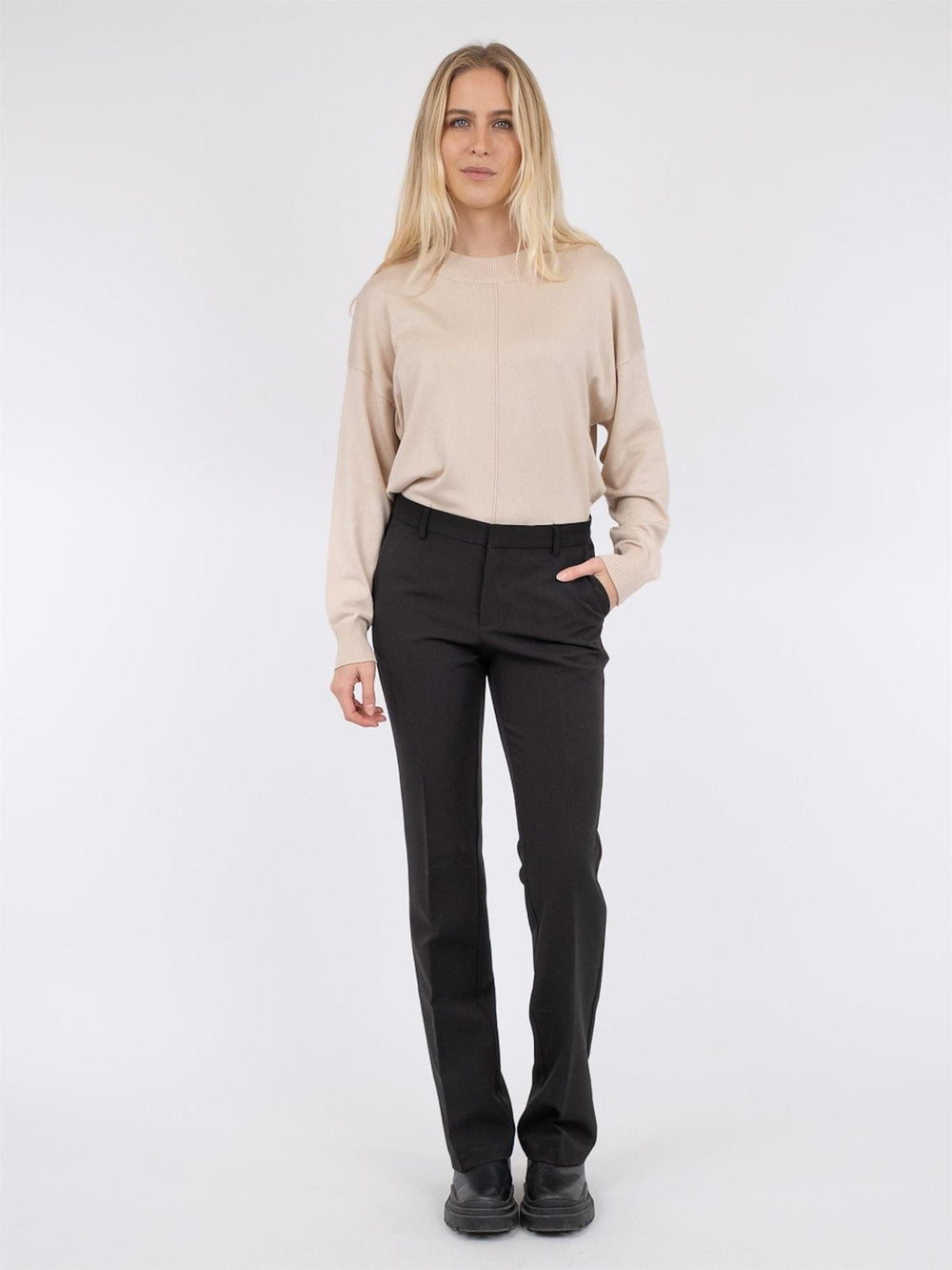 Cassie Suit Pants Black | Bukser | Smuk - Dameklær på nett