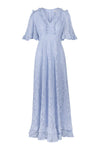 Catalina Maxi Dress Light Blue Lace