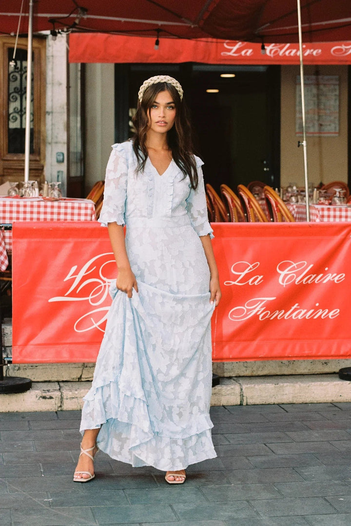 Catalina Maxi Dress Light Blue | Kjoler | Smuk - Dameklær på nett