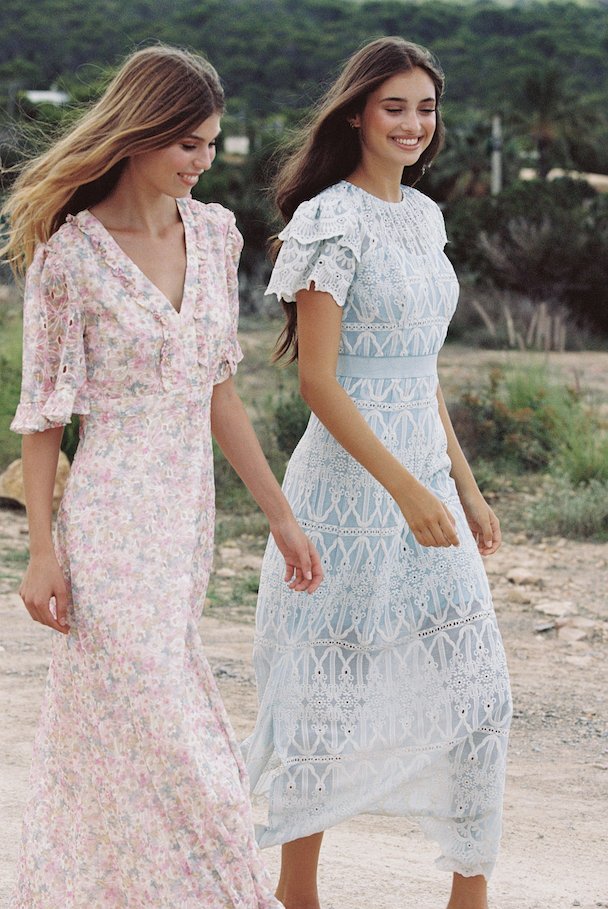 Catalina Maxi Dress Pastel | Kjoler | Smuk - Dameklær på nett