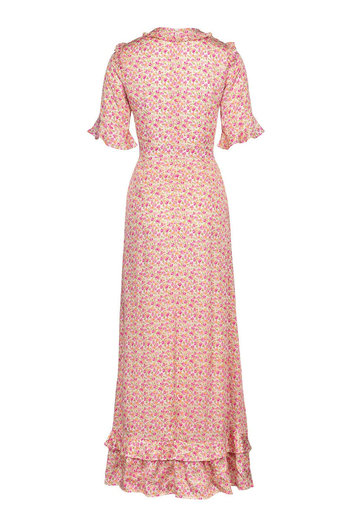 Catalina Maxi Dress Peachy Pink | Kjoler | Smuk - Dameklær på nett