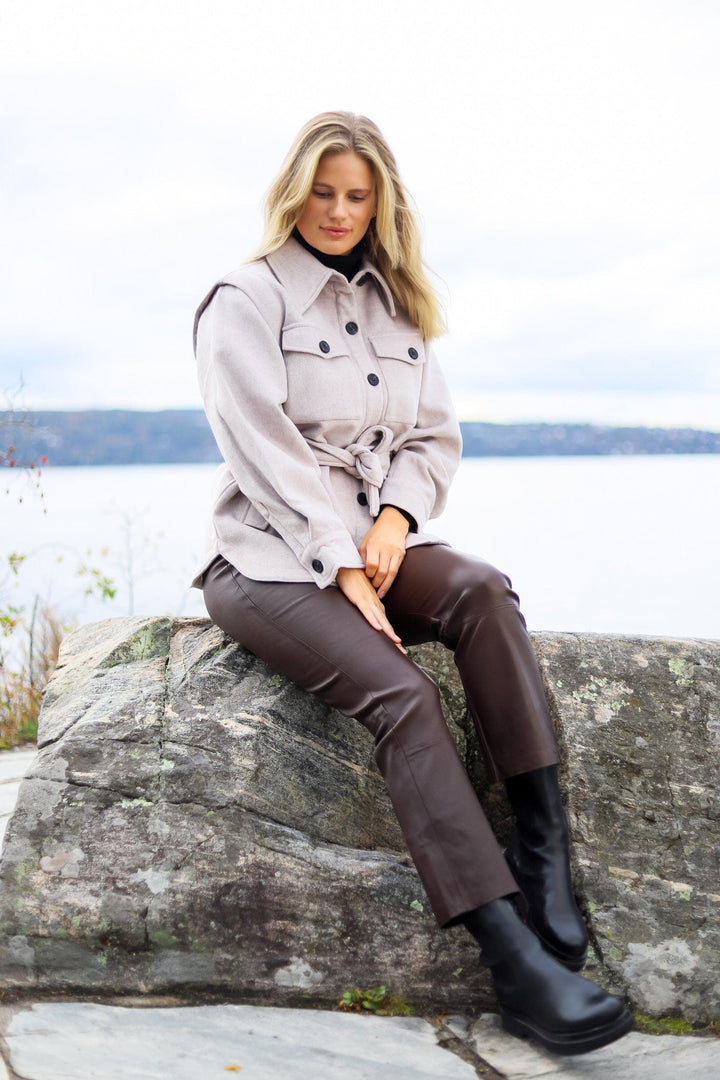 Cedar Pant Coffee Brown | Bukser | Smuk - Dameklær på nett