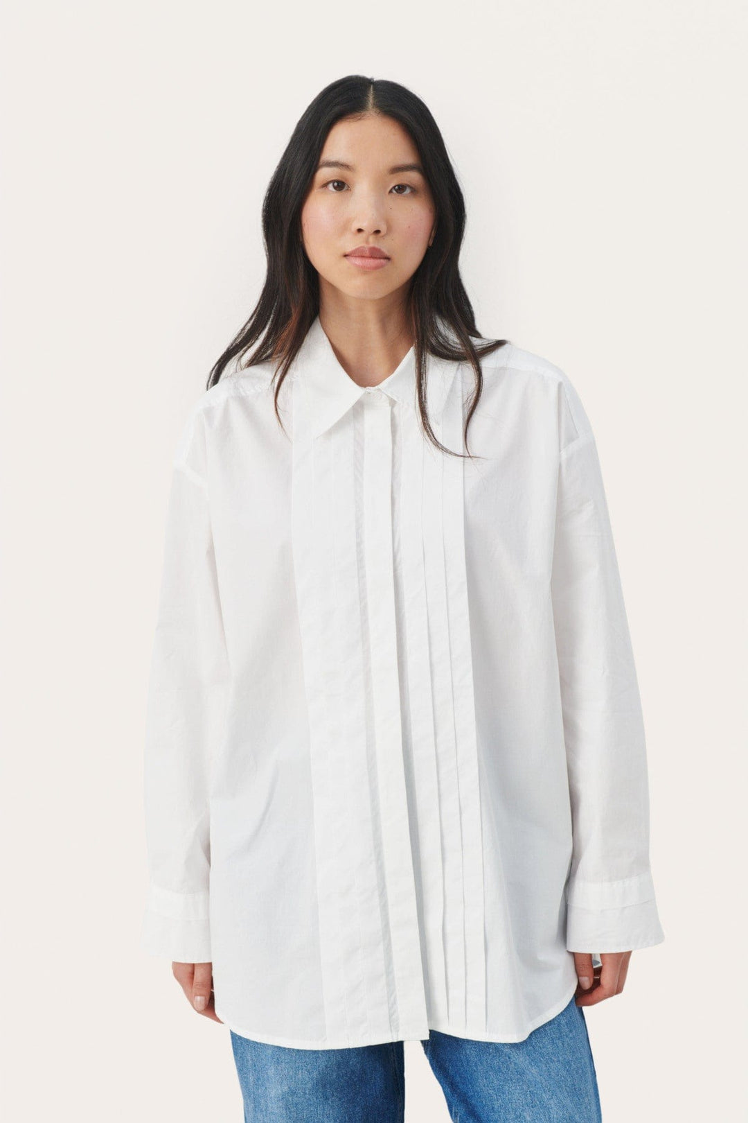 Cessepw Shirt Bright White | Skjorter og bluser | Smuk - Dameklær på nett