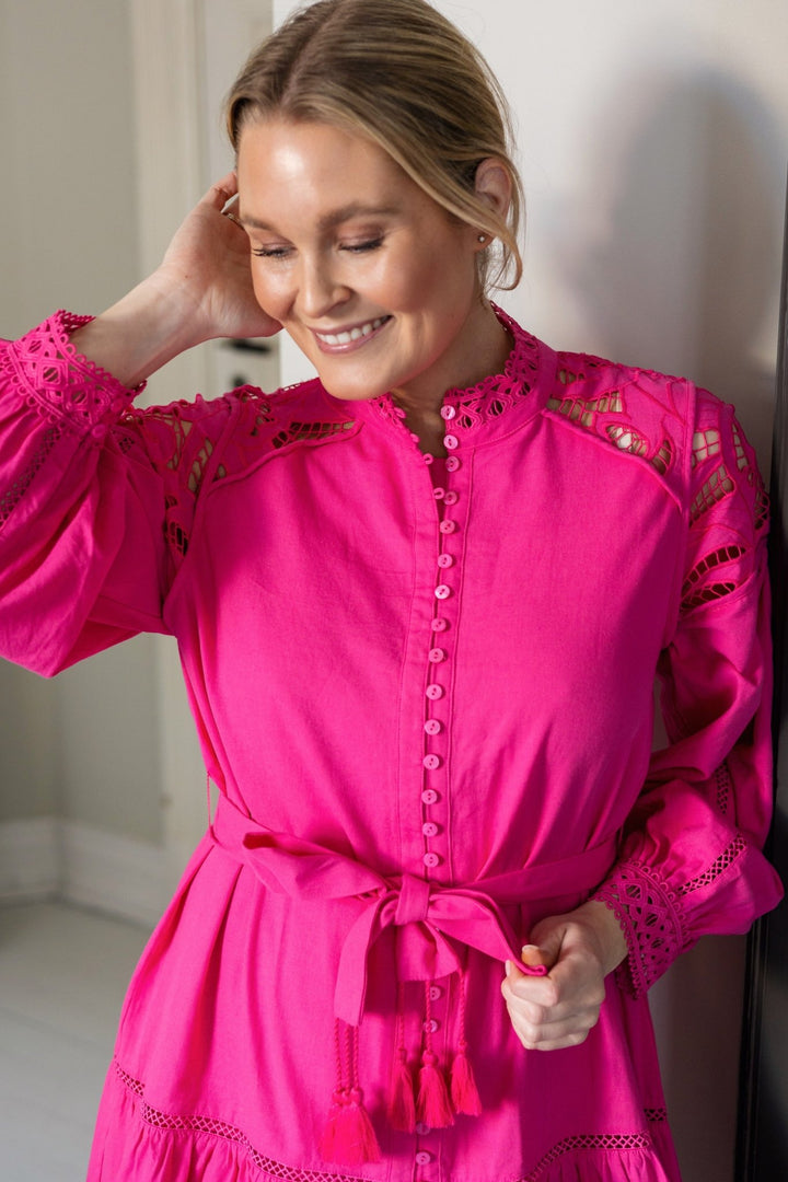 Chama Dress Fuchsia | Kjoler | Smuk - Dameklær på nett