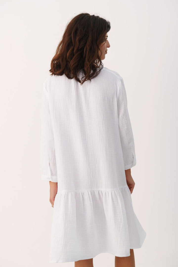Chaniapw Dress Bright White | Kjoler | Smuk - Dameklær på nett