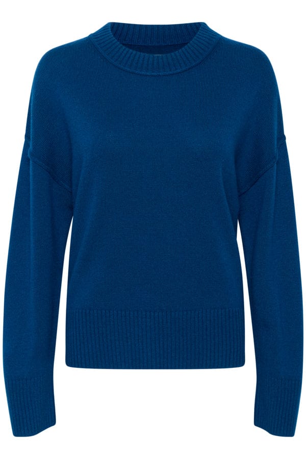 Charlenepw Pullover Blue Opal | Genser | Smuk - Dameklær på nett