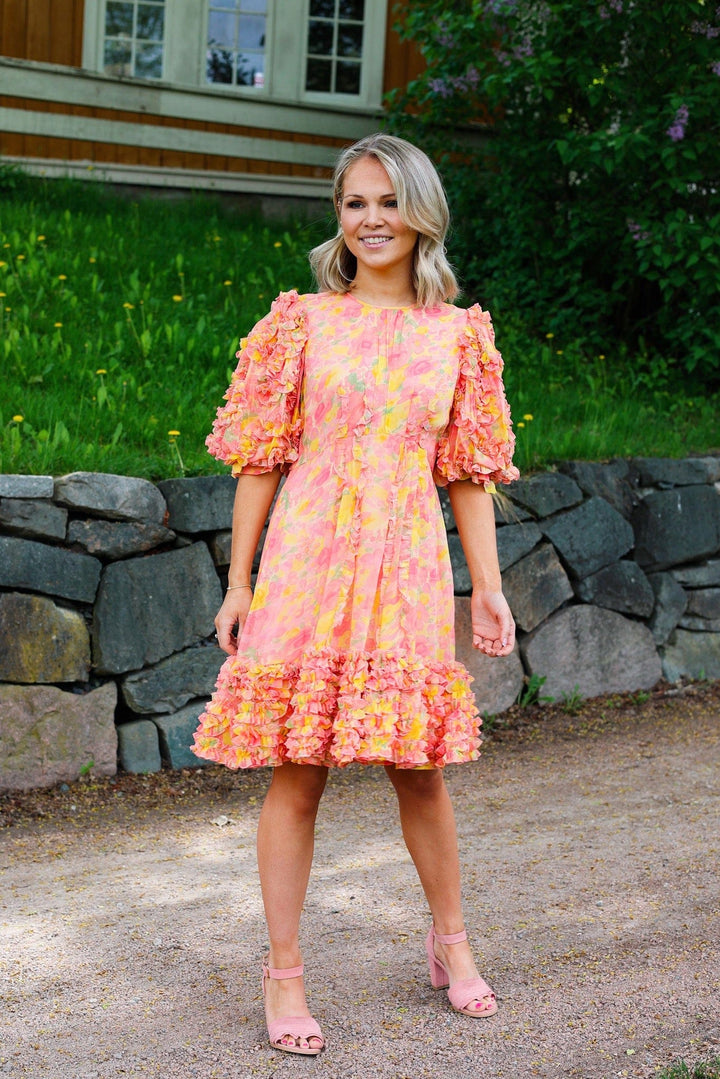 Chiffon Mini Dress Sunrise | Kjoler | Smuk - Dameklær på nett