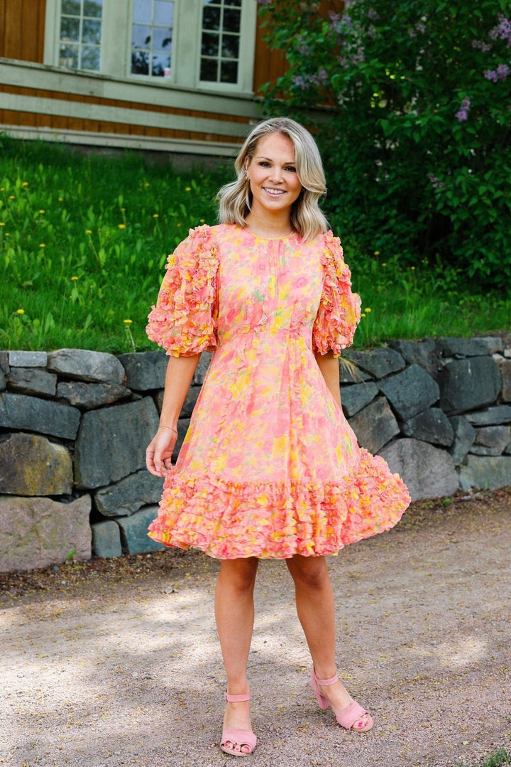 Chiffon Mini Dress Sunrise | Kjoler | Smuk - Dameklær på nett