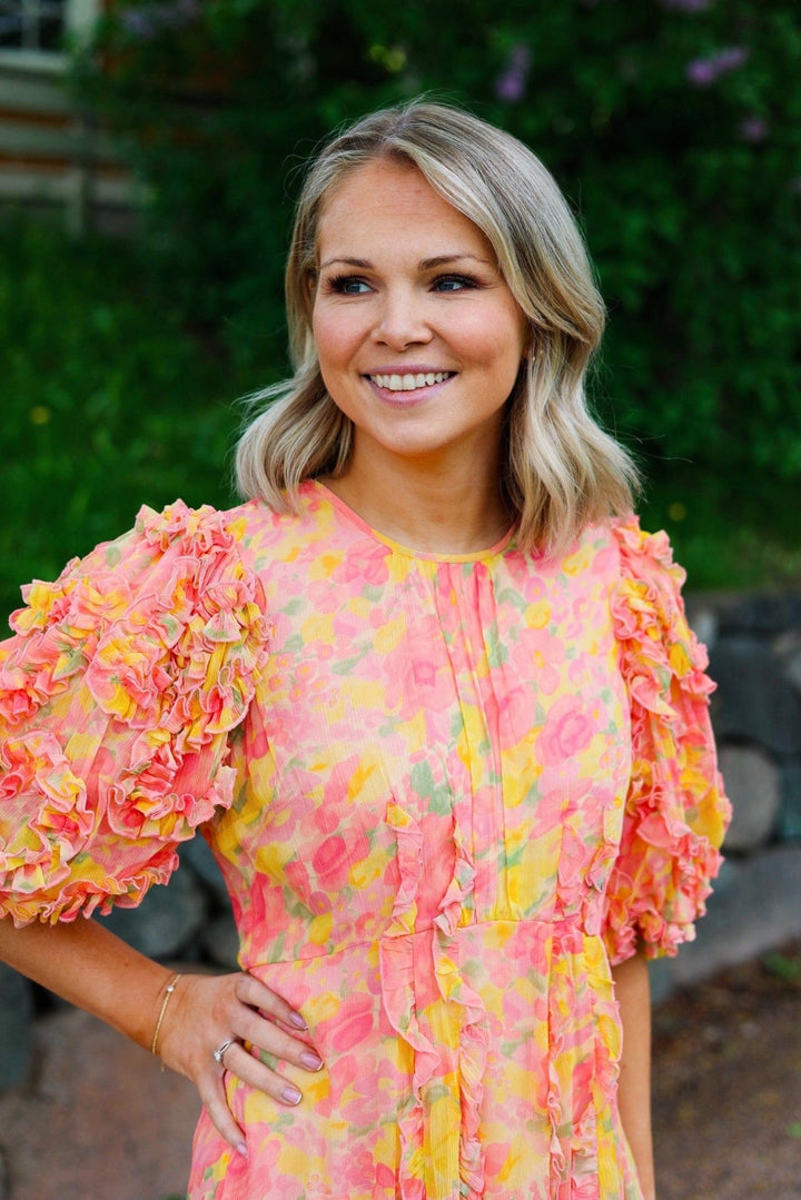 Chiffon Mini Dress Sunrise | Kjoler | Smuk - Dameklær på nett