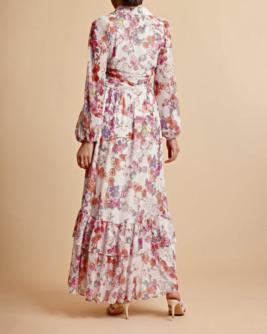 Chiffon Shirt Dress Off White Poppy | Kjoler | Smuk - Dameklær på nett