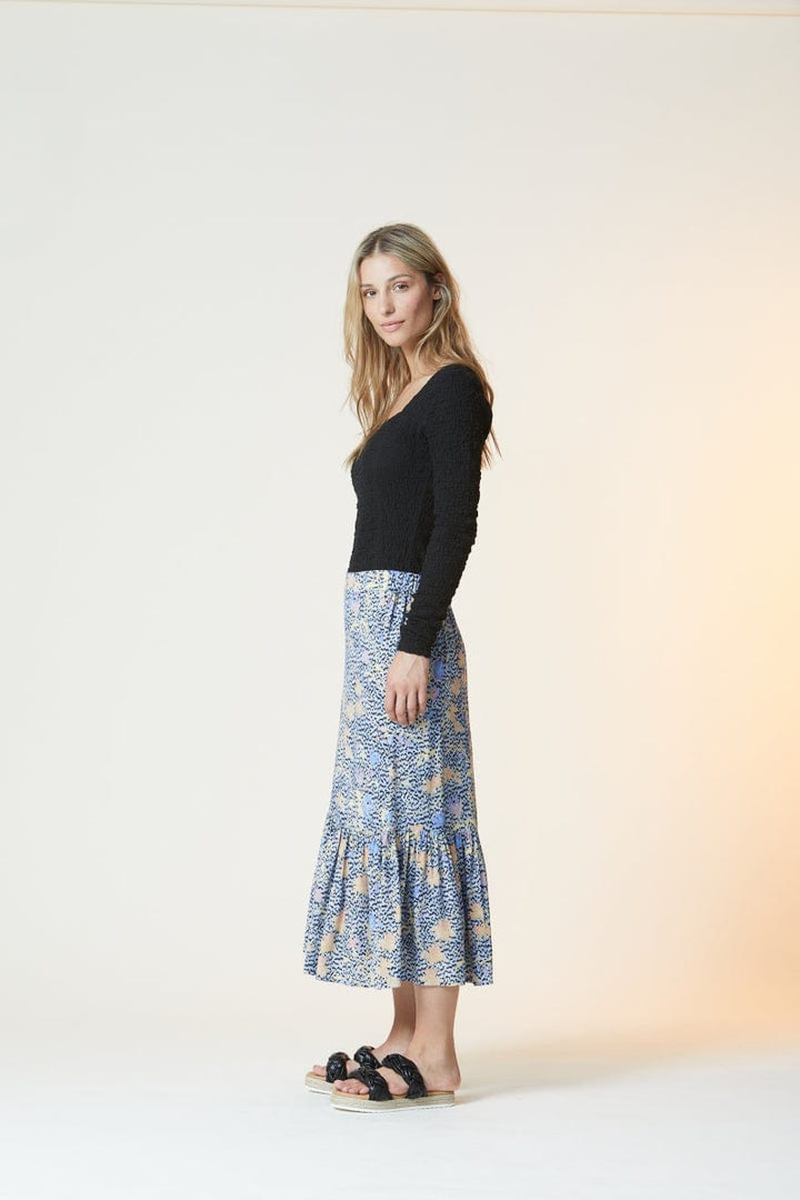 Cidi skirt Blue fog | Skjørt | Smuk - Dameklær på nett