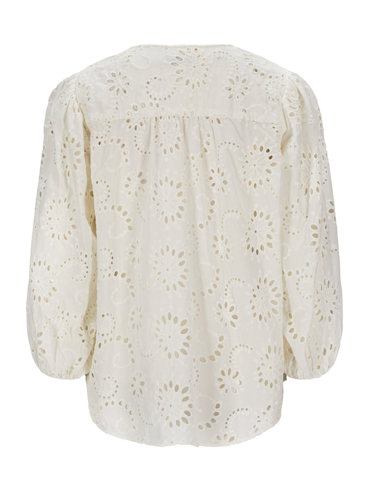 Clementine Blouse Off White | Skjorter og bluser | Smuk - Dameklær på nett
