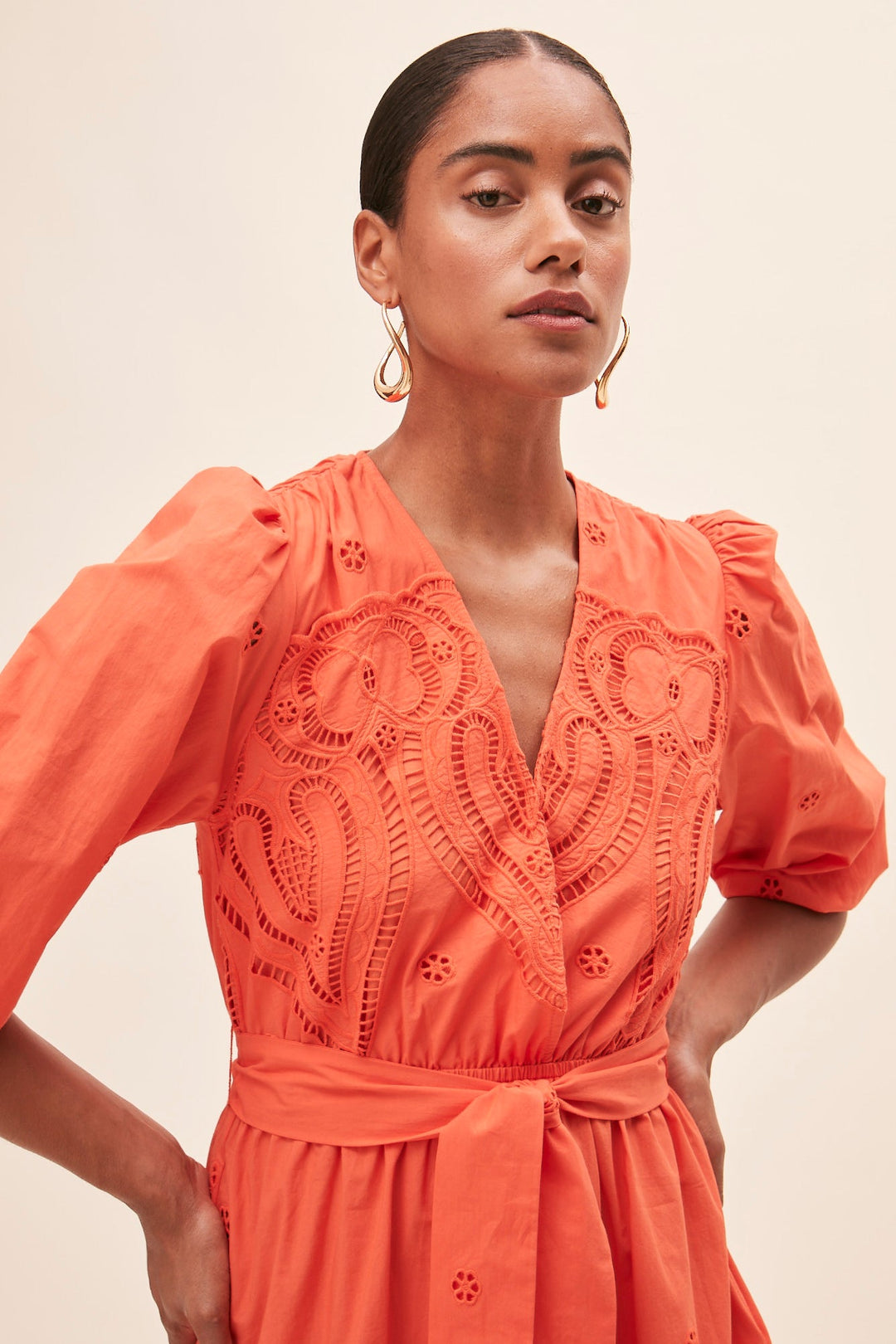 Cliff Dress Orange | Kjoler | Smuk - Dameklær på nett