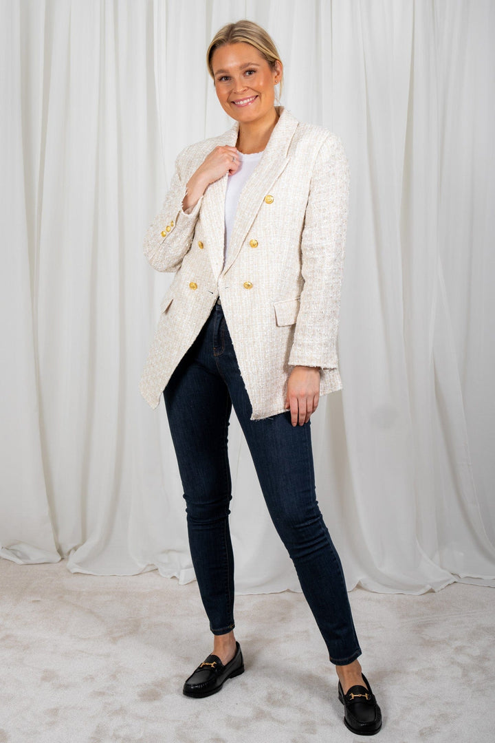 Coco Blazer Beige | Blazer | Smuk - Dameklær på nett