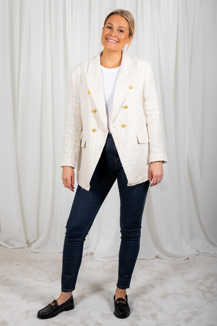 Coco Blazer Beige | Blazer | Smuk - Dameklær på nett