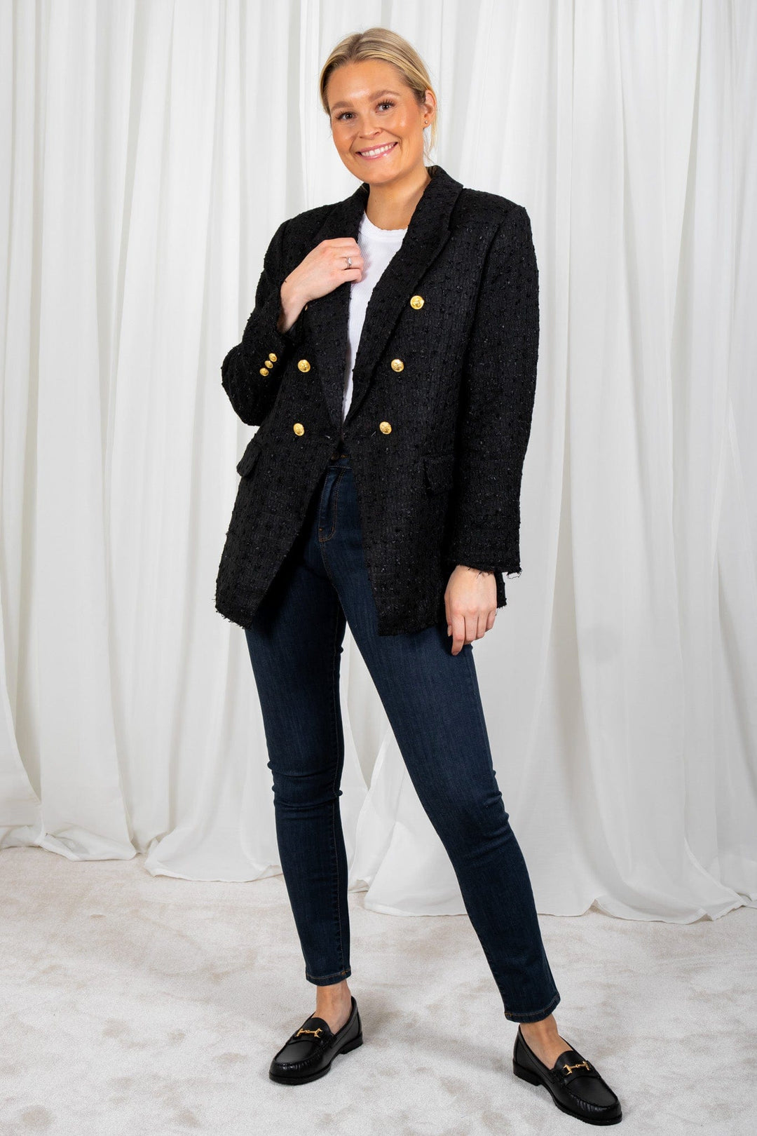 Coco Blazer Black | Blazer | Smuk - Dameklær på nett