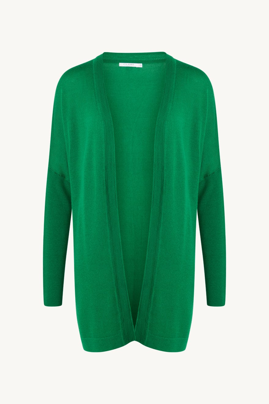 Coco Knitjacket Wild Green | Genser | Smuk - Dameklær på nett