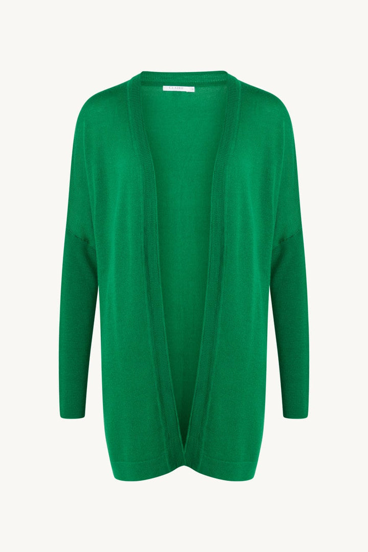 Coco Knitjacket Wild Green | Genser | Smuk - Dameklær på nett