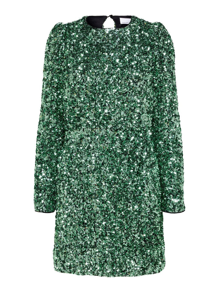 Colyn Ls Short Sequins Dress B Loden Frost | Kjoler | Smuk - Dameklær på nett