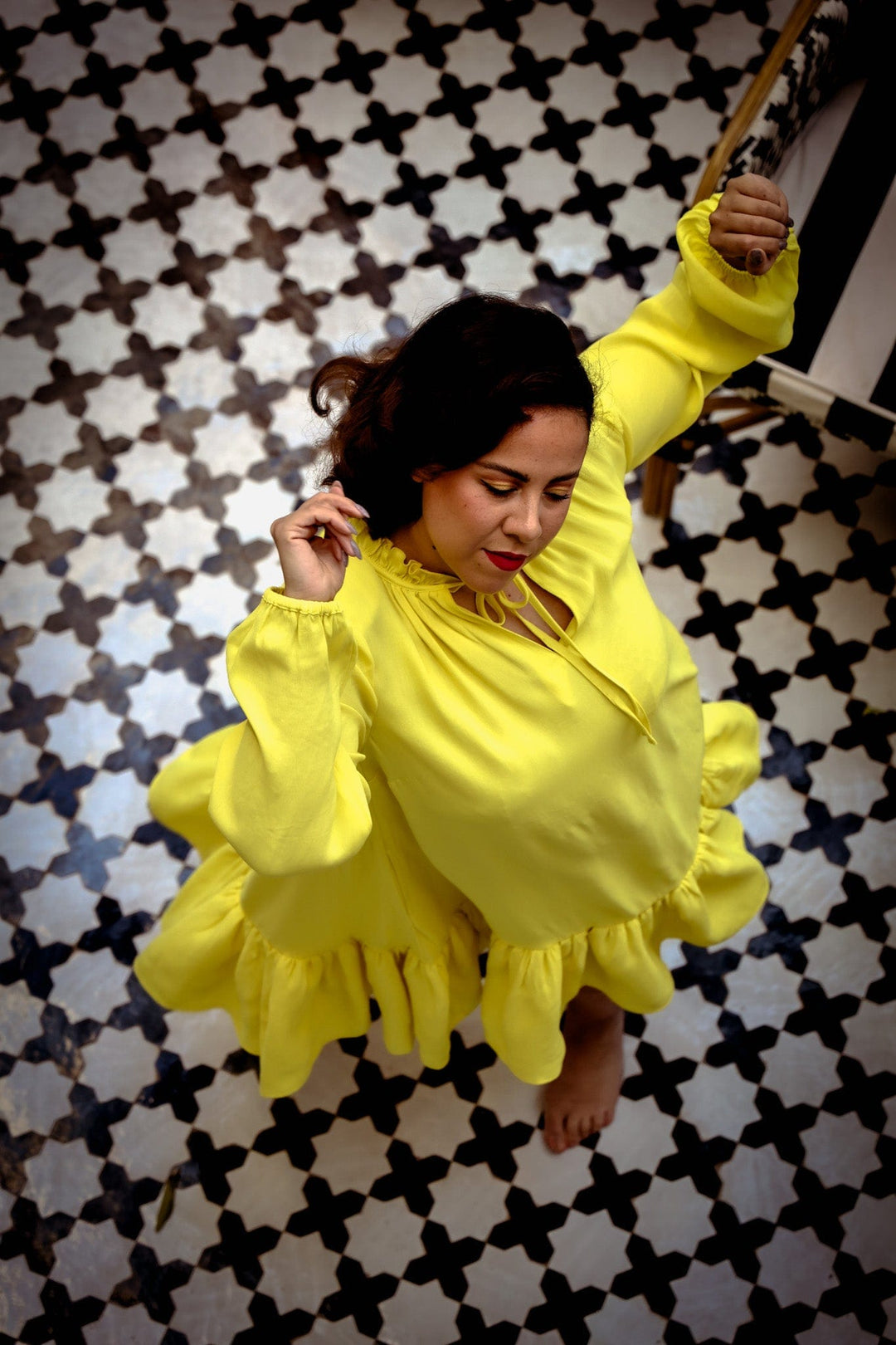 Confettimama Deluxe Dress Yellow | Kjoler | Smuk - Dameklær på nett