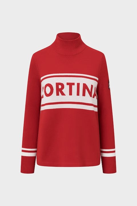 Cortina Sweater Red | Genser | Smuk - Dameklær på nett