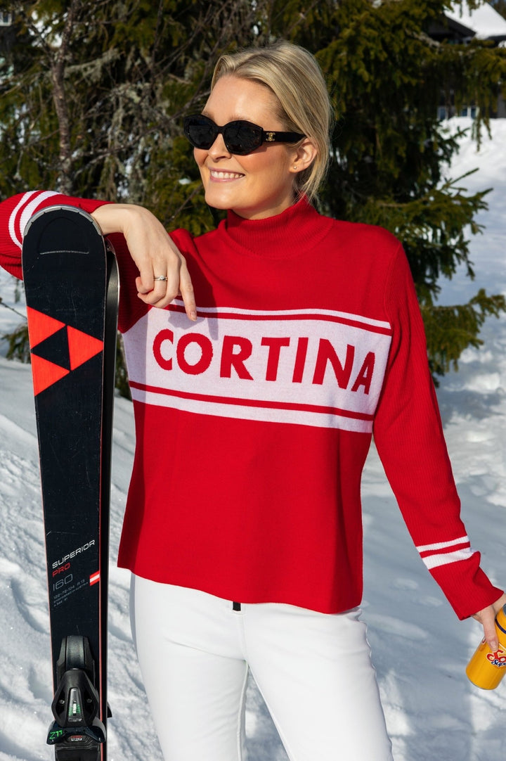 Cortina Sweater Red | Genser | Smuk - Dameklær på nett