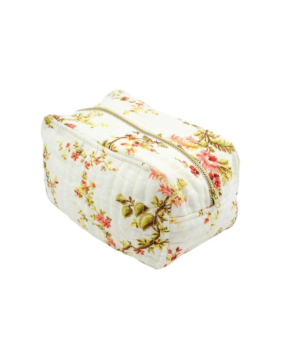 Cosmetic Bag Linen Flower Branch | Accessories | Smuk - Dameklær på nett