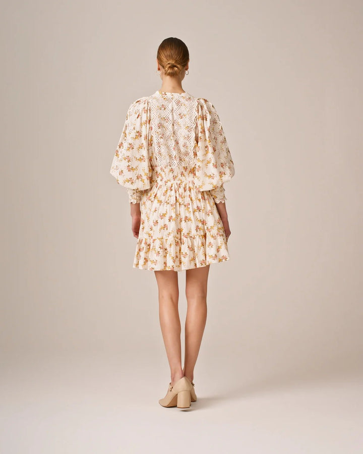 Cotton Slub Mini Dress Vinyl Wallpaper | Kjoler | Smuk - Dameklær på nett