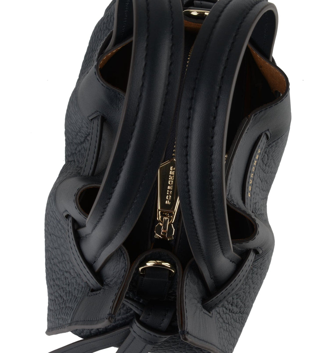 Cowhide leather nano satchel bag marine | Accessories | Smuk - Dameklær på nett