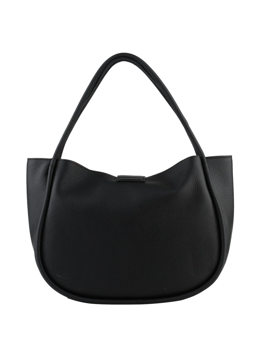 Cowhide Leather Shopping Bag Noir | Vesker | Smuk - Dameklær på nett