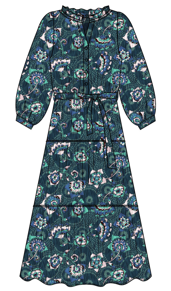Crest Dress Emeraude | Kjoler | Smuk - Dameklær på nett