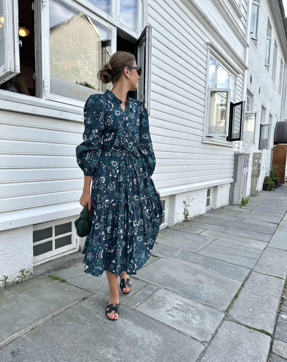 Crest Dress Emeraude | Kjoler | Smuk - Dameklær på nett