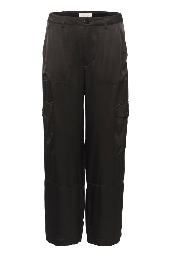 Crinepw Pants Black | Bukser | Smuk - Dameklær på nett