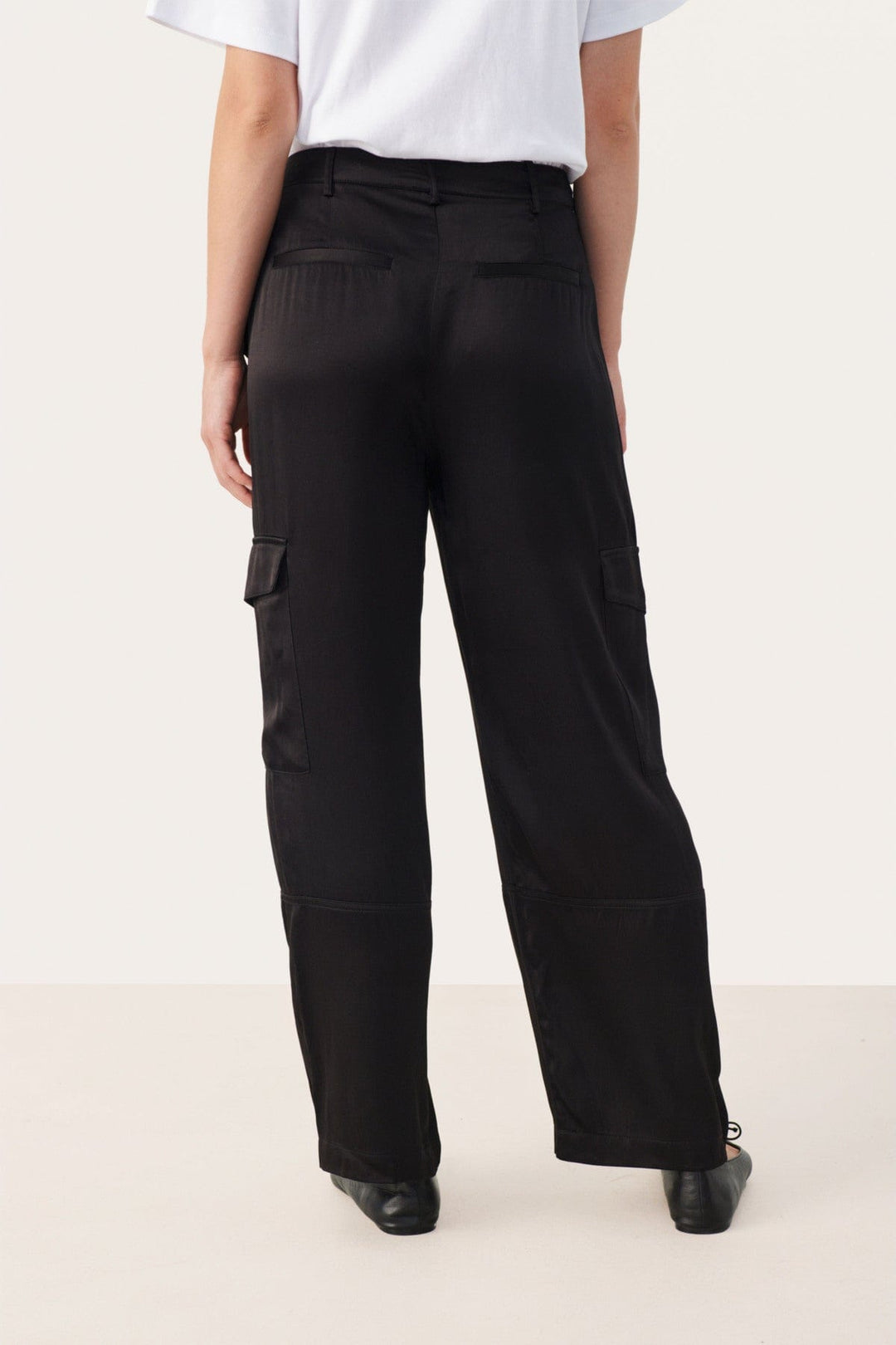 Crinepw Pants Black | Bukser | Smuk - Dameklær på nett