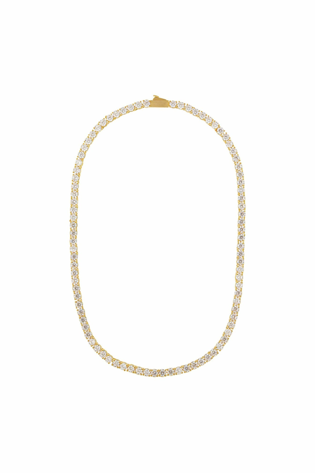 Crystal Cup Chain Necklace Pale Gold | Accessories | Smuk - Dameklær på nett