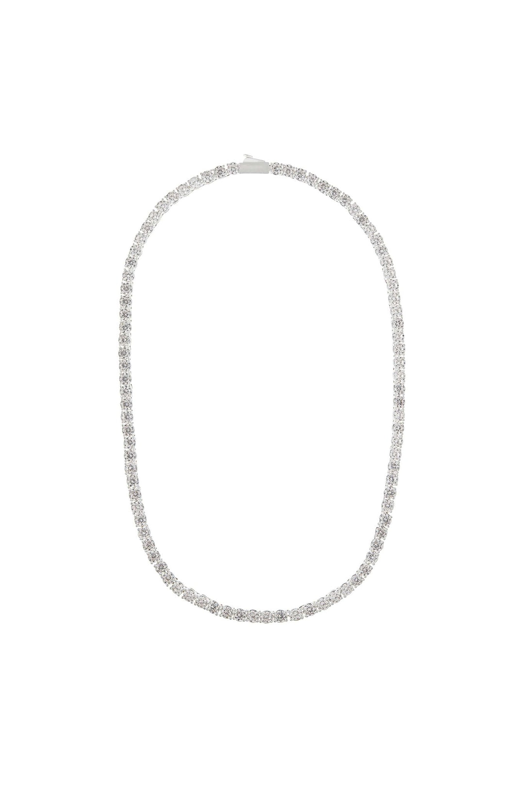 Crystal Cup Chain Necklace Silver | Accessories | Smuk - Dameklær på nett
