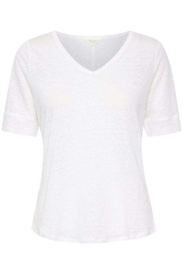 Curliespw Tshirt Bright White | Topper | Smuk - Dameklær på nett