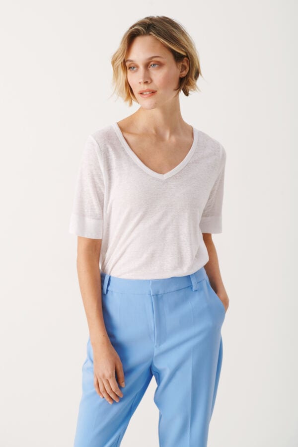Curliespw Tshirt Bright White | Topper | Smuk - Dameklær på nett