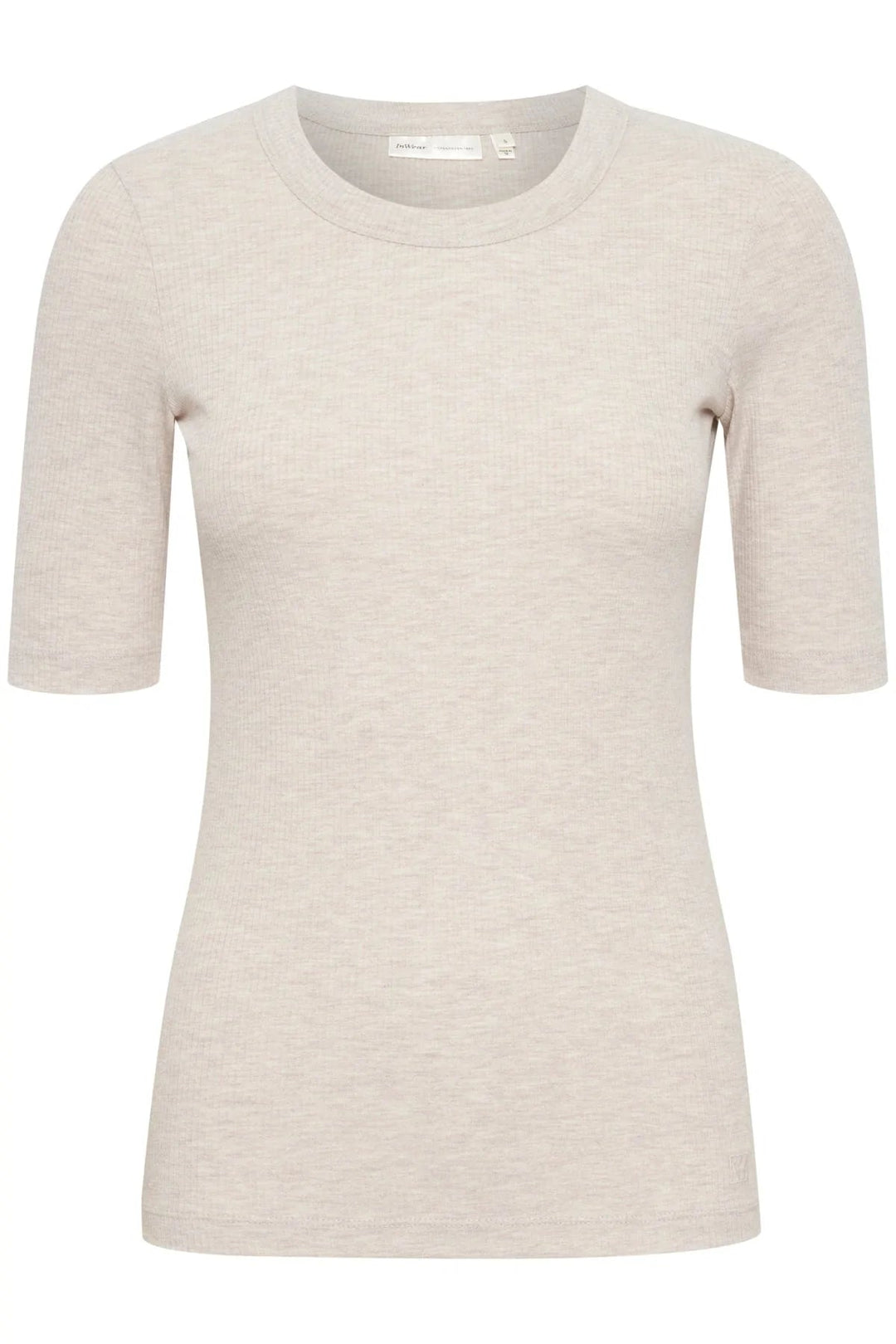 Dagnaiw Melange T-Shirt - Ecru | Topper | Smuk - Dameklær på nett