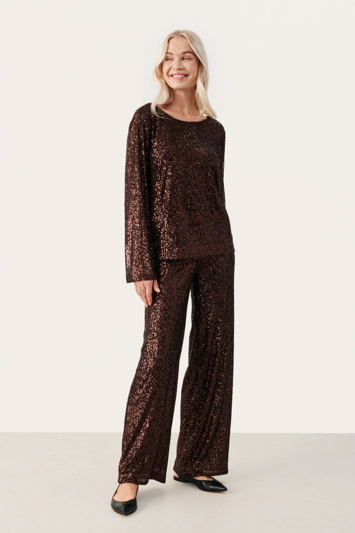 Darleenapw Blouse Molé Metallic | Skjorter og bluser | Smuk - Dameklær på nett