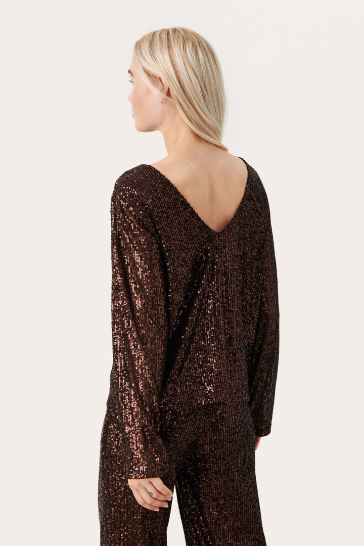 Darleenapw Blouse Molé Metallic | Skjorter og bluser | Smuk - Dameklær på nett