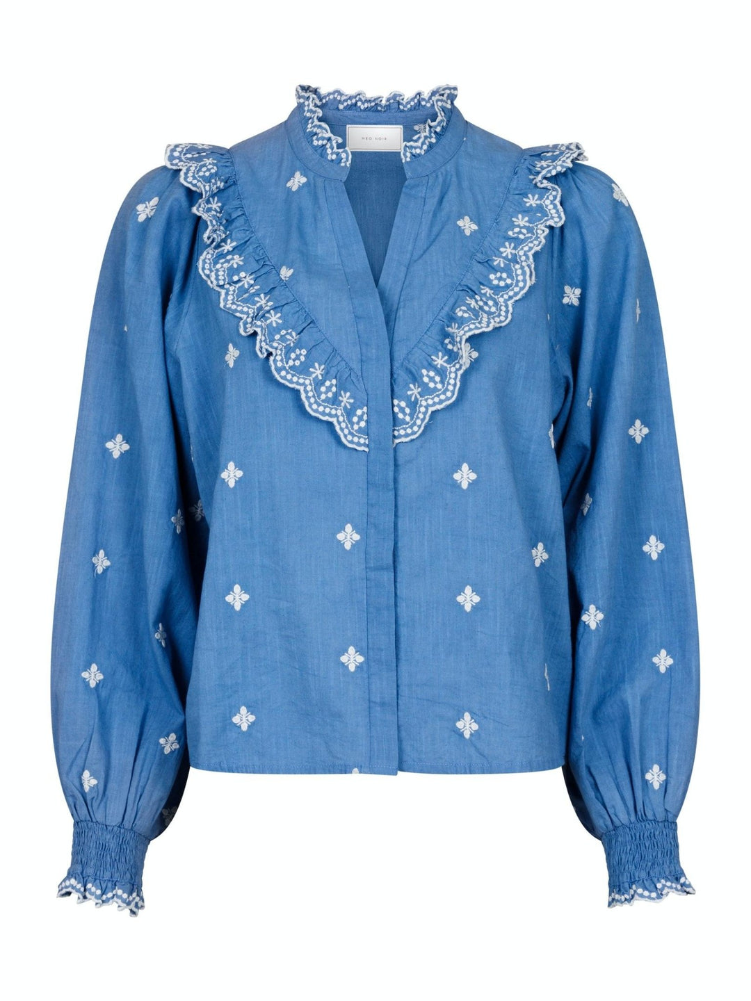 Degas Blouse Dusty Blue | Skjorter og bluser | Smuk - Dameklær på nett
