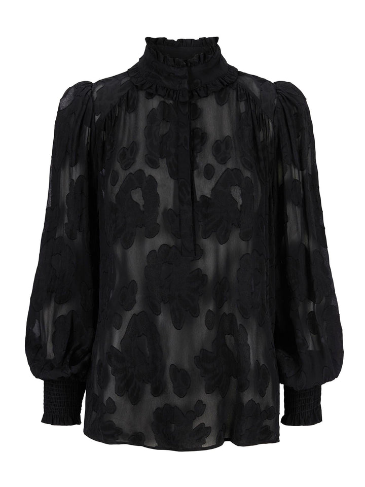 Denise Blouse Black | Skjorter og bluser | Smuk - Dameklær på nett