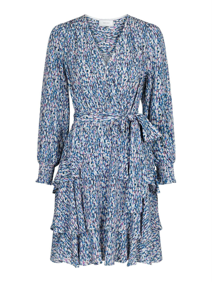 Dennie Color Haze Dress Blue | Kjoler | Smuk - Dameklær på nett